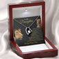 To My Daughter / This Old Lioness / Gift from Mom / Forever Love Necklace / Personalized Message Card