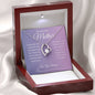 My Dearest Mother / Forever Love Necklace