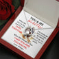 You & Me We Got This / Gift for Wife / Forever Love Necklace / Personalized Message Card