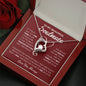 To My Beautiful Soulmate / Forever Love Heart / Personalized Message Card