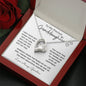 To My Precious Granddaughter / Forever Love Necklace / Personalized Message Card