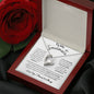 To My Soulmate / All Worth It / Forever Love Necklace / Personalized Message Card