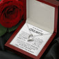 To My Soulmate / Found my missing piece / Forever Love Necklace / Personalized Message Card