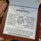 To My Soulmate / My Missing Piece / Forever Love Necklace