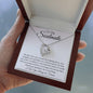 To My Soulmate / I found my missing piece / Forever Love Necklace / Personalized Message Card