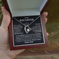 To My Daughter / Straighten Your Crown / Forever Love Necklace / Personalized Message Card