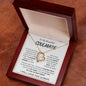 To My Soulmate / Found my missing piece / Forever Love Necklace / Personalized Message Card