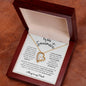 To My Soulmate / All Worth It / Forever Love Necklace / Personalized Message Card