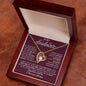 To My Soulmate / Forever Love Necklace / Personalized Message Card