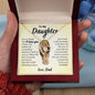 To My Daughter / This Old Lion / Love, Dad / Forever Love Necklace