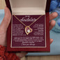To My Soulmate / Forever Love Necklace / Personalized Message Card
