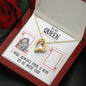 To My Queen / Forever Love Necklace