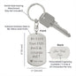 Be Safe Have Fun Engraved Keychain
