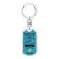 To My Vet / Coast Guard / Dog Tag Keychain