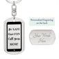 Call Your Mom Keychain