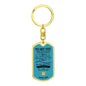 To My Vet / Coast Guard / Dog Tag Keychain