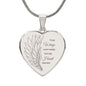 Remembrance / Engraved Heart Necklace