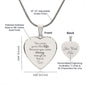 Inspiration / Engraved Heart Necklace