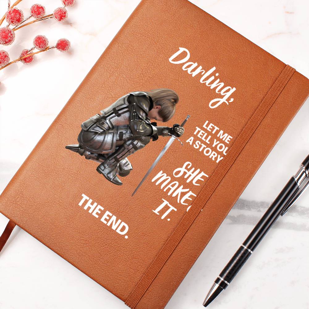 Darling "She Makes It" Leather Journal