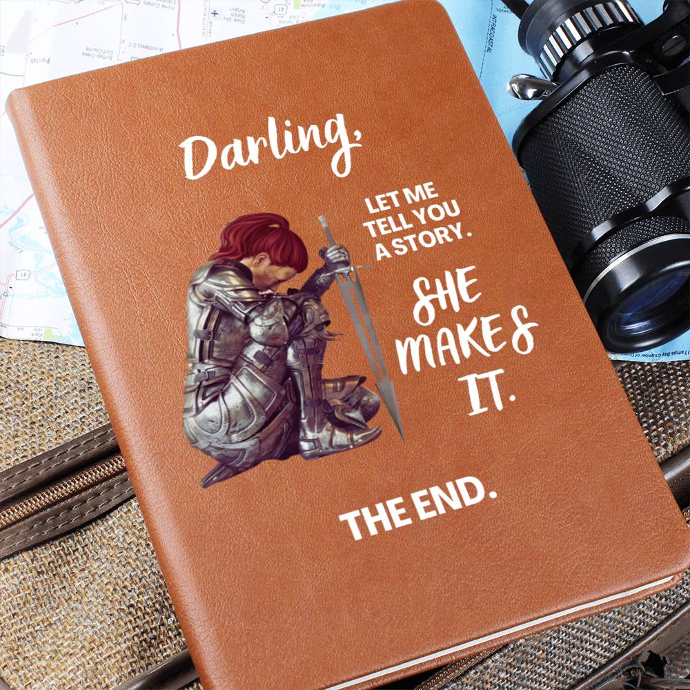 Darling "She Makes It" Leather Journal