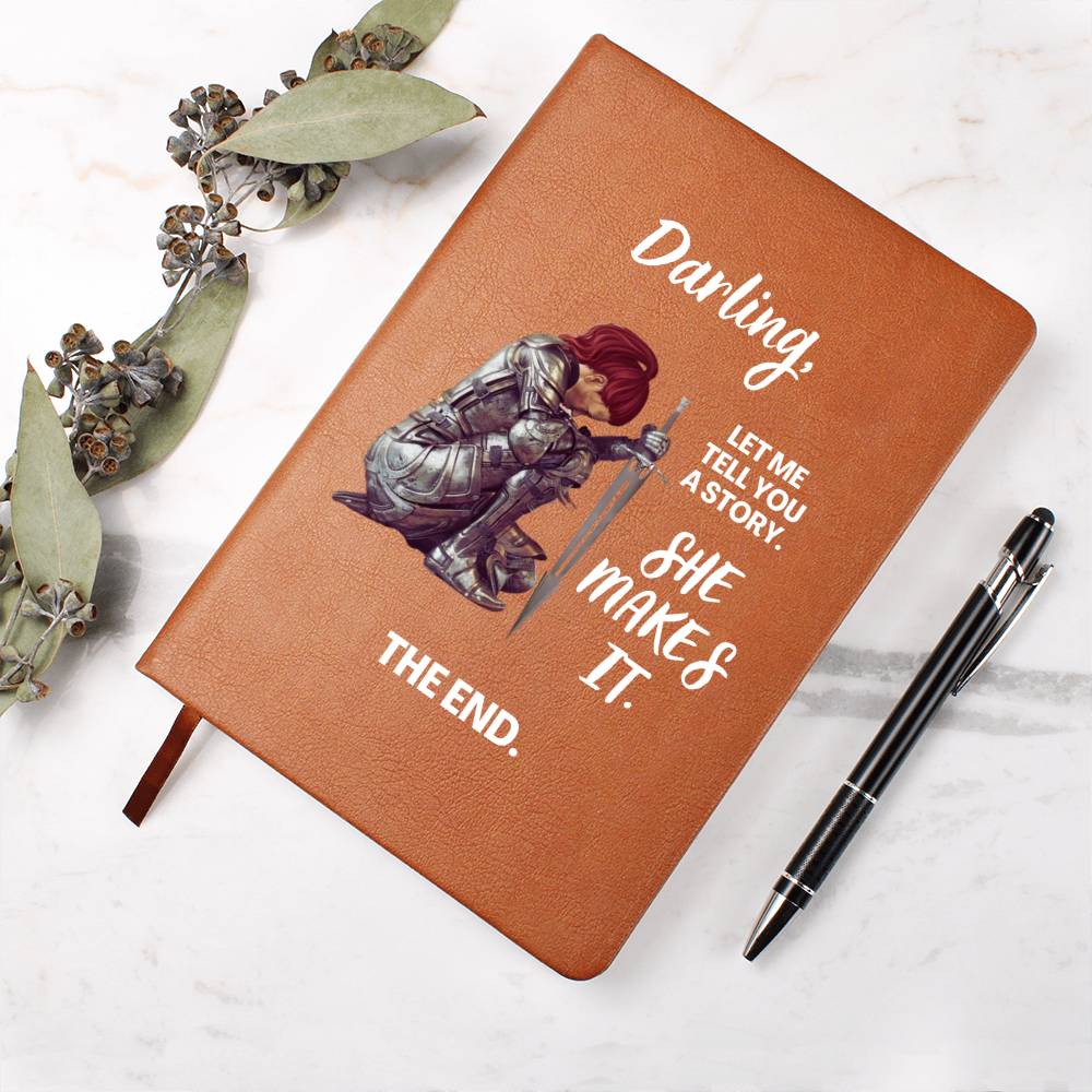 Darling "She Makes It" Leather Journal