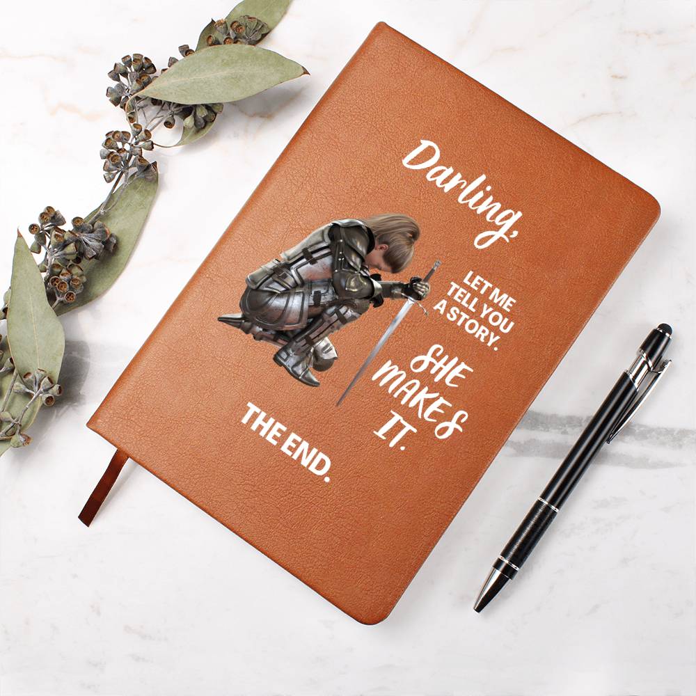 Darling "She Makes It" Leather Journal