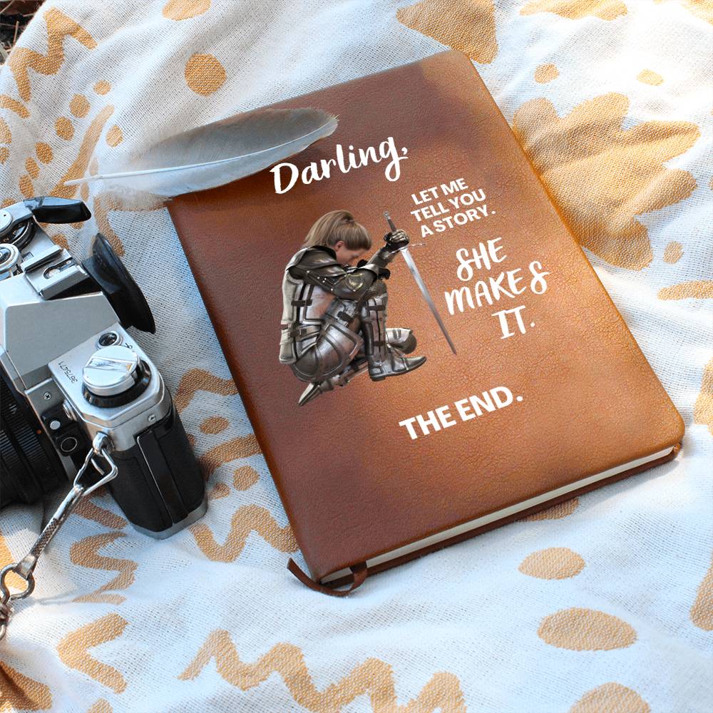 Darling "She Makes It" Leather Journal