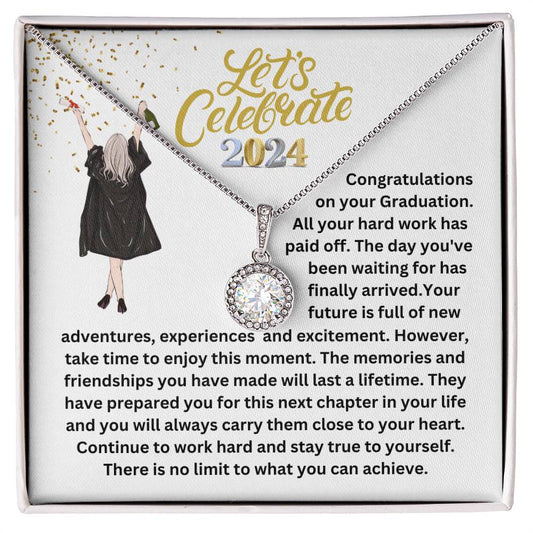 Graduation Gift for Her / Eternal Hope Necklace