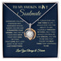 To My Smokin' Hot Soulmate / Best Thing / Eternal Hope Necklace / Personalized Message Card