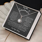 To My Soulmate / I Love You More / Eternal Hope Necklace / Personalized Message Card