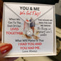 You & I We Got This / Gift for Wife / Eternal Hope Necklace / Personalized Message Card