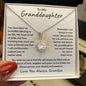 To My Granddaughter / Eternal Hope Necklace / Personalized Message Card