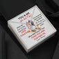 You & I We Got This / Gift for Wife / Eternal Hope Necklace / Personalized Message Card
