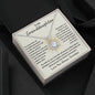 To My Granddaughter / Eternal Hope Necklace / Personalized Message Card