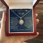 To My Smoking Hot Wife / Best Thing / Eternal Hope Necklace / Personalized Message Card