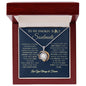 To My Smokin' Hot Soulmate / Best Thing / Eternal Hope Necklace / Personalized Message Card