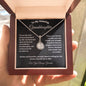 To My Amazing Granddaughter / Eternal Hope Necklace / Personalized Message Card