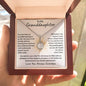 To My Granddaughter / Eternal Hope Necklace / Personalized Message Card