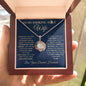 To My Smoking Hot Wife / Best Thing / Eternal Hope Necklace / Personalized Message Card