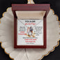 You & I We Got This / Gift for Wife / Eternal Hope Necklace / Personalized Message Card