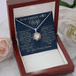 To My Smoking Hot Wife / Best Thing / Eternal Hope Necklace / Personalized Message Card