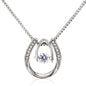 Graduation Gift for Her / Lucky in Love Necklace / Personalized Message Card