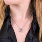 Graduation Gift for Her / Lucky in Love Necklace / Personalized Message Card