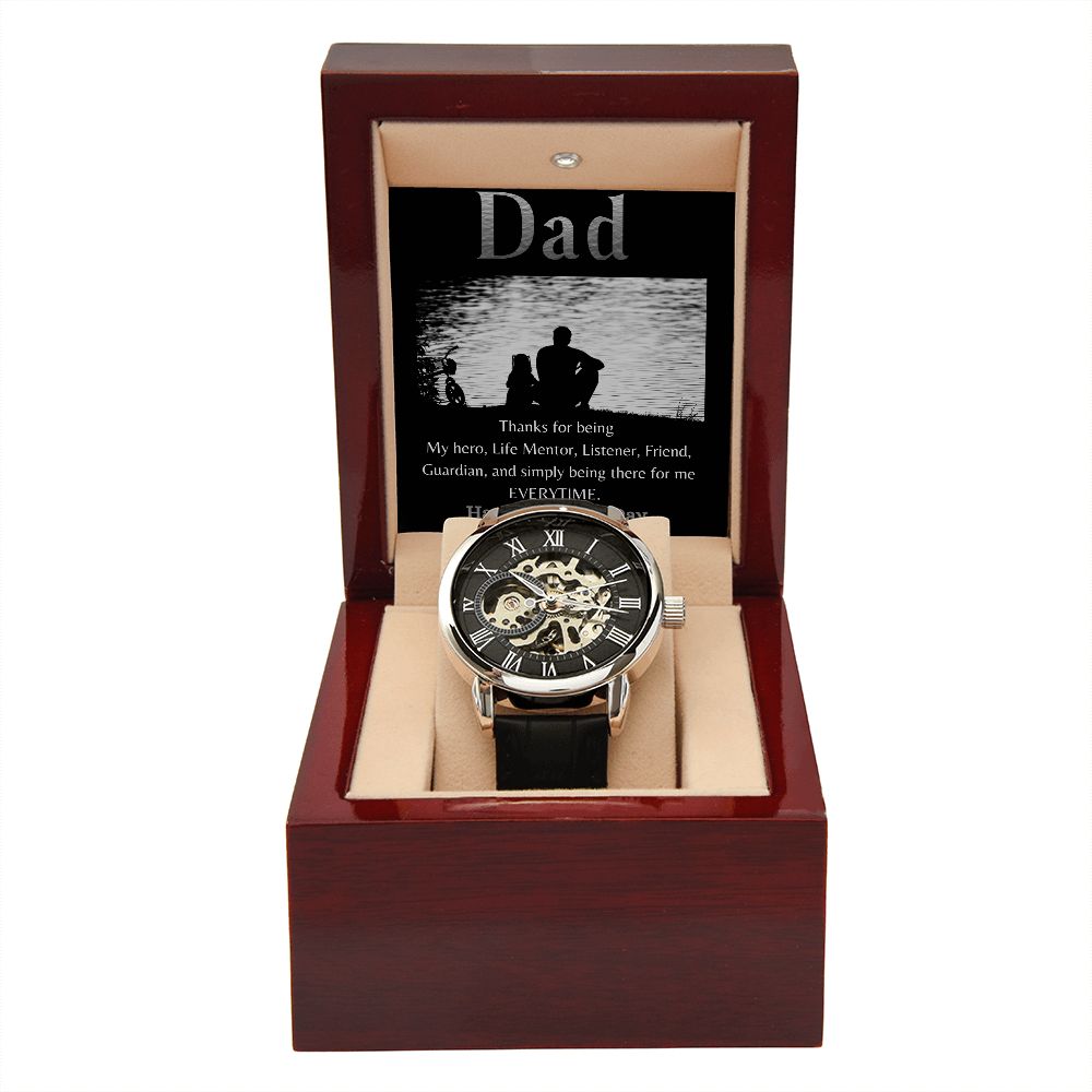 Happy Father's Day / Openwork Watch