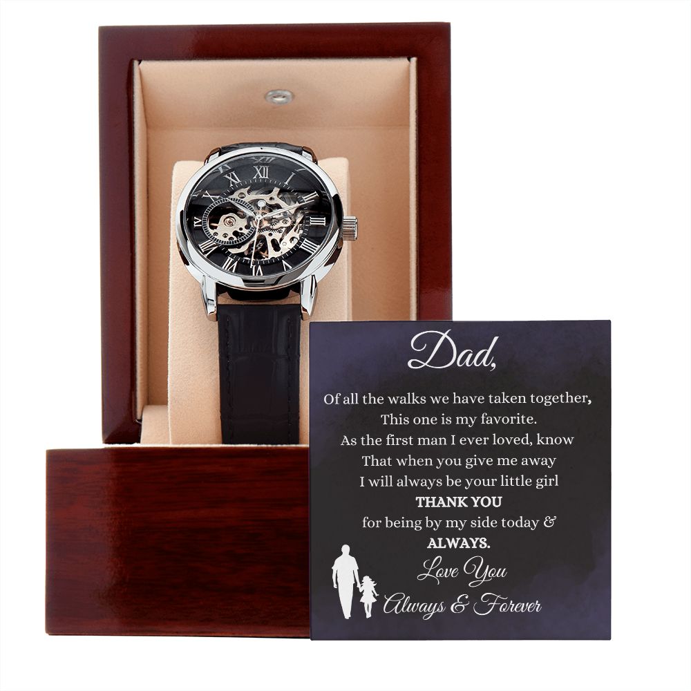 Father of the Bride / Openwork Watch