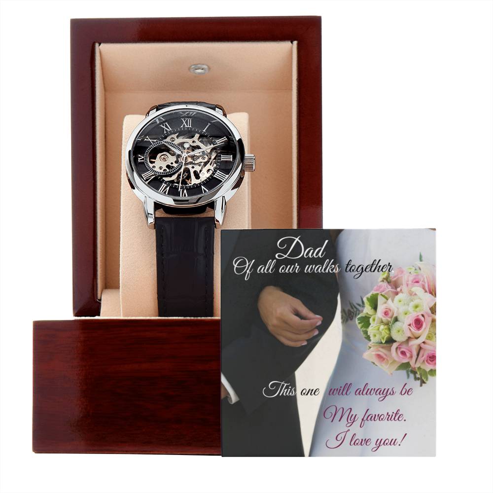 Father of the Bride / Favorite Walk / Openwork Watch