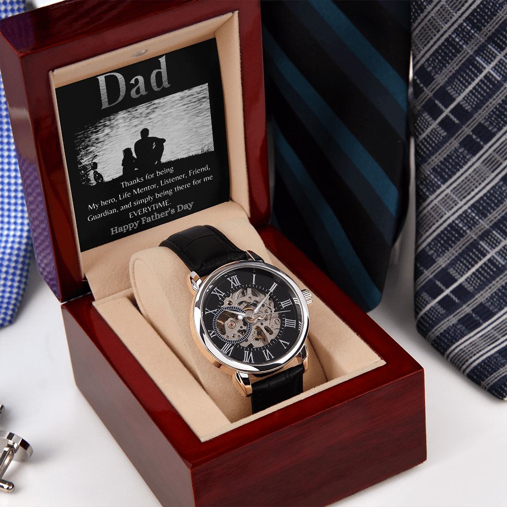 Happy Father's Day / Openwork Watch