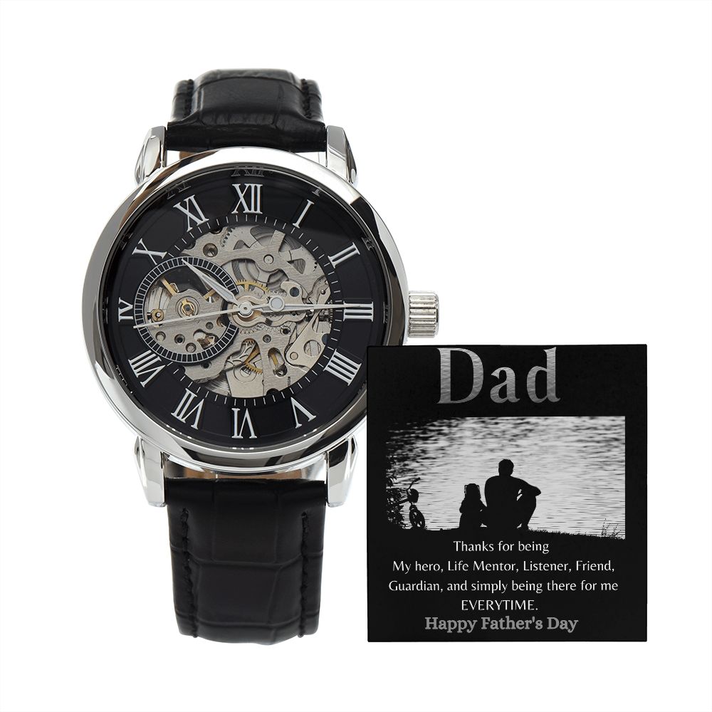Happy Father's Day / Openwork Watch