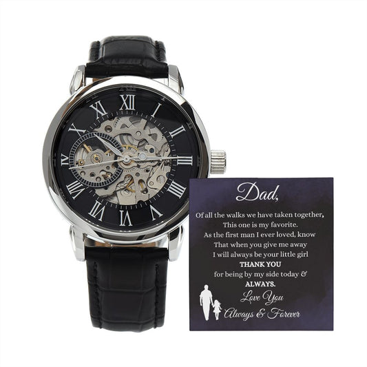 Father of the Bride / Openwork Watch