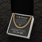 To My Husband / Love your Wife / Cuban Link Chain